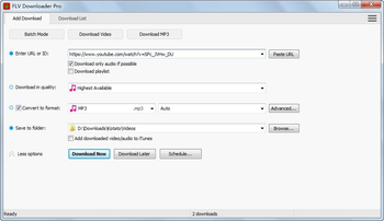 FLV Downloader Pro screenshot 3
