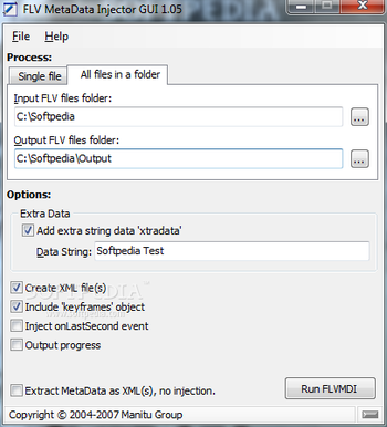 FLV MetaData Injector screenshot 3