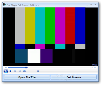 FLV Player Full Screen Software screenshot