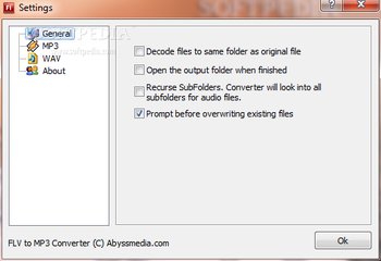 FLV to MP3 Converter screenshot 3