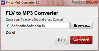 FLV to MP3 Converter screenshot