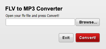 FLV to MP3 Converter screenshot