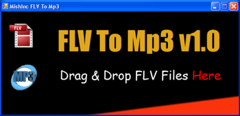 FLV To MP3 Converter screenshot