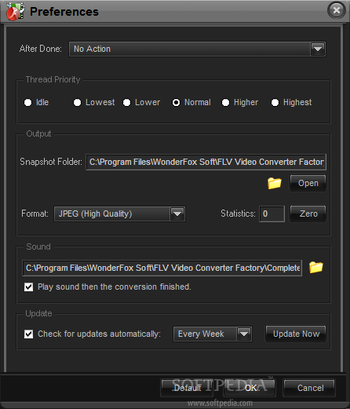 FLV Video Converter Factory screenshot 2