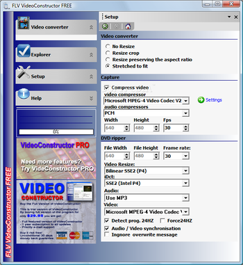 FLV VideoConstructor FREE screenshot 3