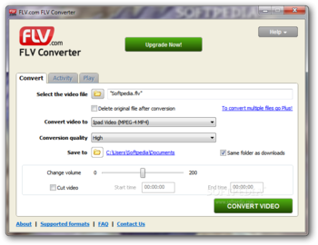 FLV.com FLV Converter screenshot