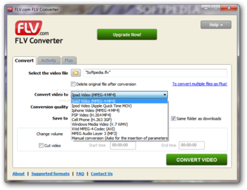 FLV.com FLV Converter screenshot 2