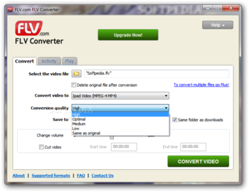 FLV.com FLV Converter screenshot 3
