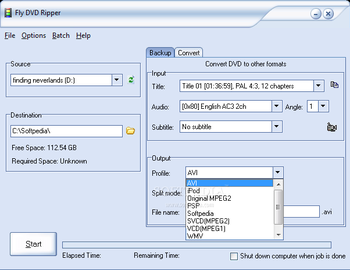 Fly DVD Ripper screenshot