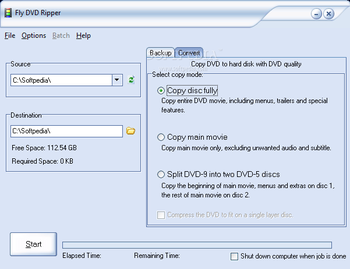 Fly DVD Ripper screenshot 2