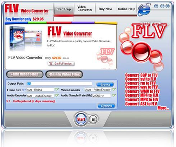 Fly FLV Video Converter screenshot 3