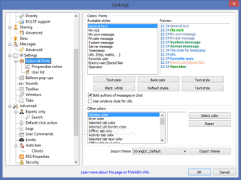 FlylinkDC++ screenshot 25