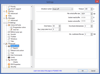 FlylinkDC++ screenshot 30