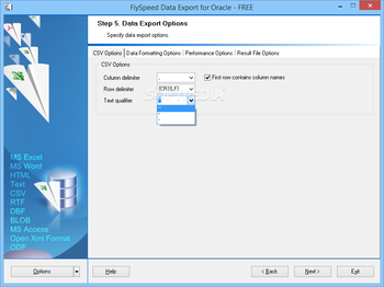FlySpeed Data Export for Oracle screenshot 10