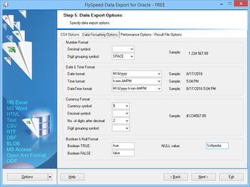 FlySpeed Data Export for Oracle screenshot 11
