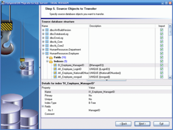 FlySpeed DB Migrate to SQL Server screenshot
