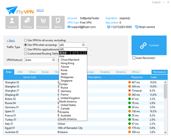 FlyVPN Portable screenshot 2