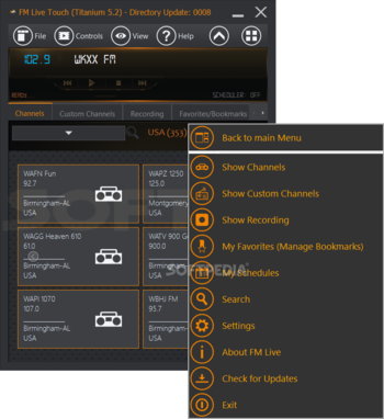 FM Live screenshot