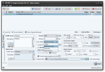 FM PDF To Image Converter Pro screenshot 5