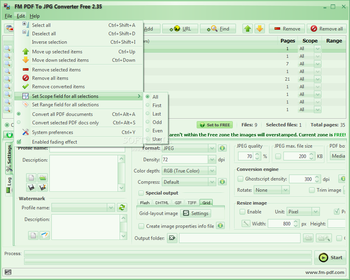 FM PDF To JPG Converter Free screenshot 3