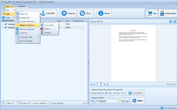 FM PDF To Word Converter Pro screenshot 4