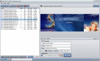 FM TIFF To PDF Converter Free screenshot