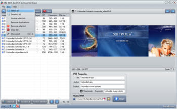 FM TIFF To PDF Converter Free screenshot 2