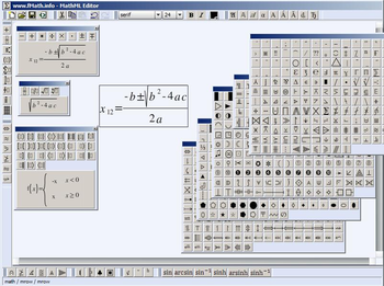 fMath Web Editor screenshot 2