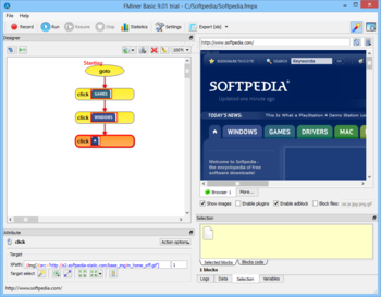 FMiner Basic screenshot