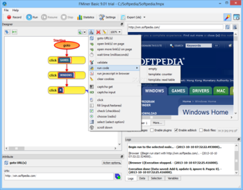 FMiner Basic screenshot 2