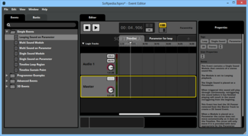 FMOD Studio screenshot