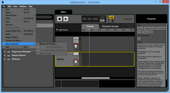 FMOD Studio screenshot 2