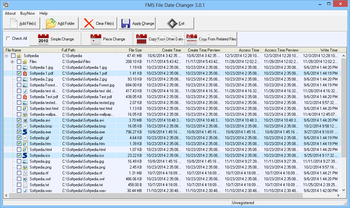 FMS File Date Changer screenshot