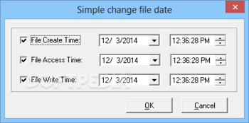 FMS File Date Changer screenshot 2