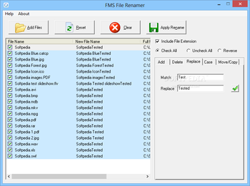 FMS File Renamer screenshot 3