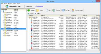 FMS File Size screenshot 2