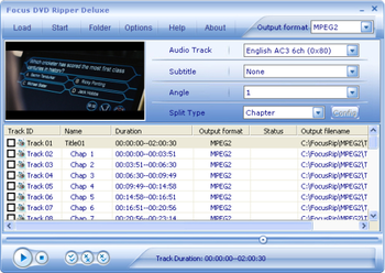 Focus DVD Ripper Deluxe screenshot