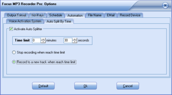 Focus Mp3 Recorder Pro screenshot 15