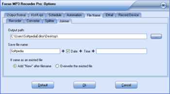 Focus Mp3 Recorder Pro screenshot 16