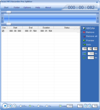 Focus Mp3 Recorder Pro screenshot 3