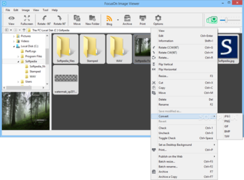 FocusOn Image Viewer screenshot