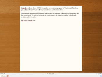 FocusWriter screenshot 6