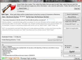 Folder Axe screenshot 4
