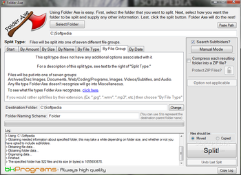 Folder Axe screenshot 6