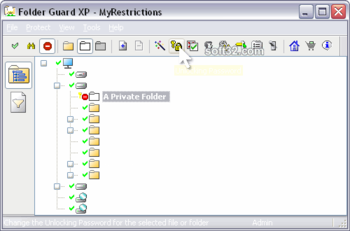 Folder Guard XP Edition screenshot 2