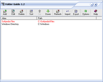 Folder Guide screenshot