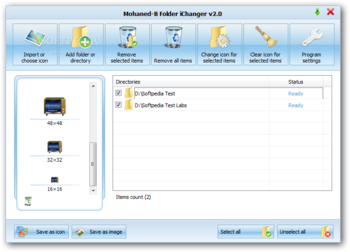 Folder iChanger screenshot