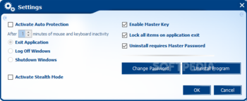Folder Lock Lite Edition screenshot 4