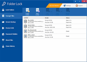 Folder Lock screenshot 4