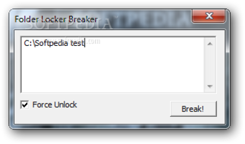 Folder Locker Breaker screenshot